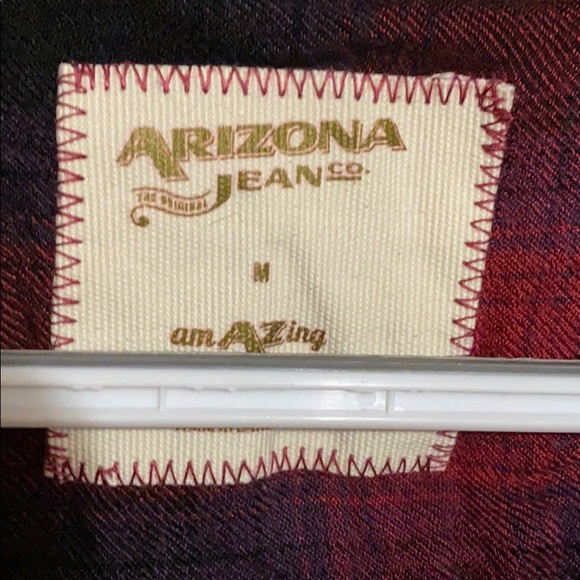 Red Navy Flannel - Picture 2 of 3